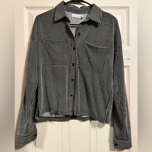Long sleeve button down top